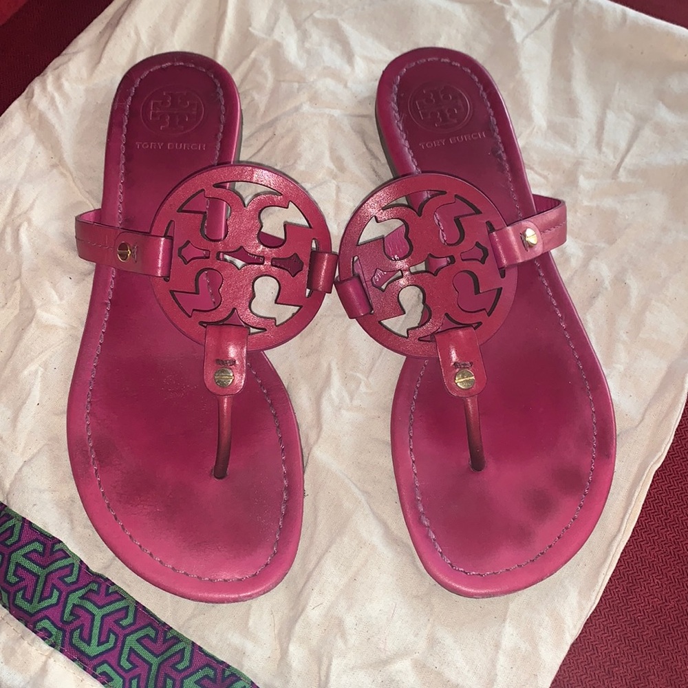 Dark Fuchsia Miller Sandal